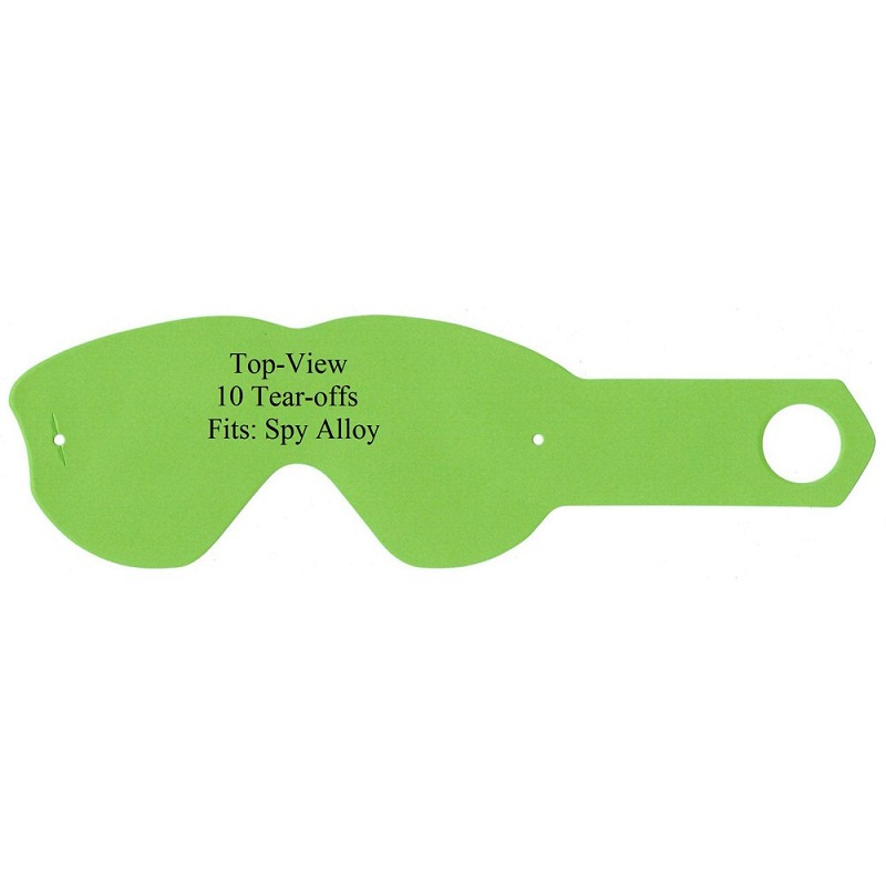 Abreißscheiben 10er Pack SPY ALLOY/TARGA Abreißscheiben 10er Pack SPY ALLOY/TARGA