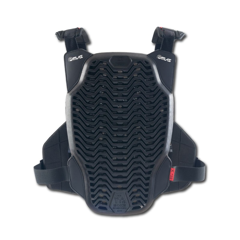 Atlas Defender Hybrid Chest Protector CE2 Adapted Impact™  - Black