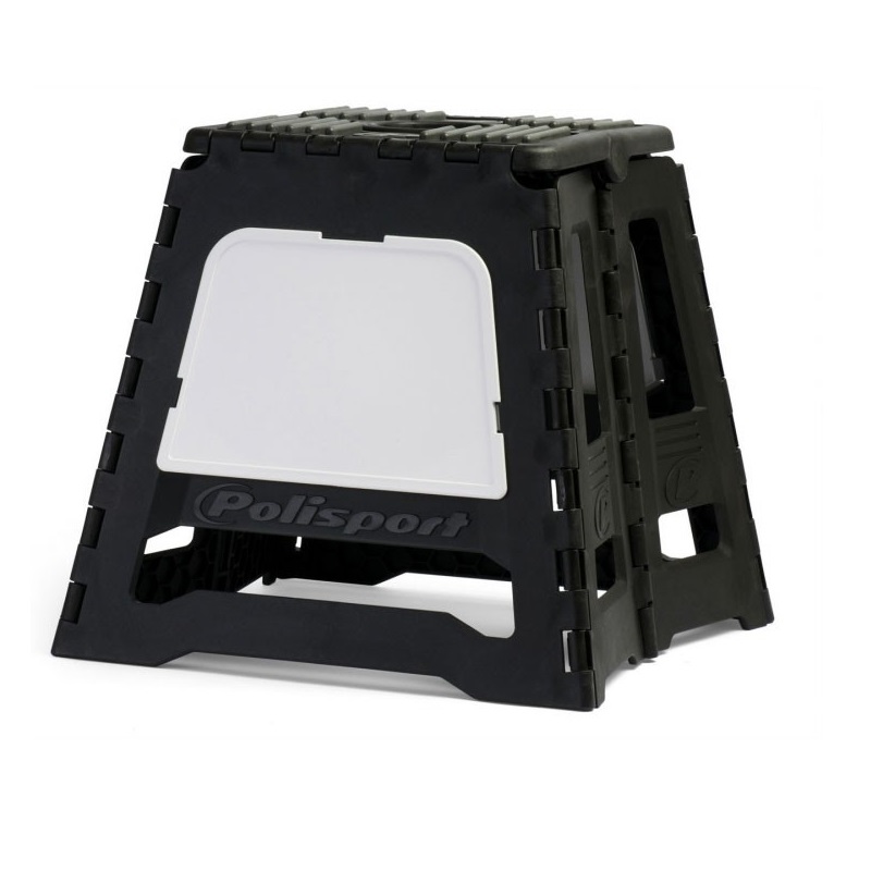 Polisport Motorradständer schwarz/weiß