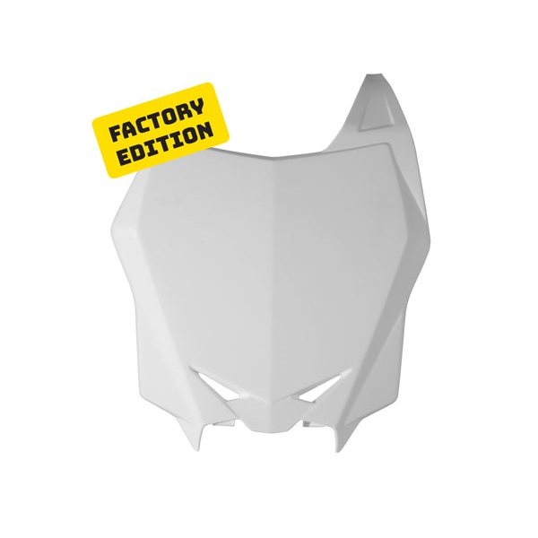 RACE TECH Factory-Nummerntafel vorn RMZ 450 08-,RMZ 250 10- Weiß RACE TECH Factory-Nummerntafel vorn RMZ 450 08-,RMZ 250 10- Weiß