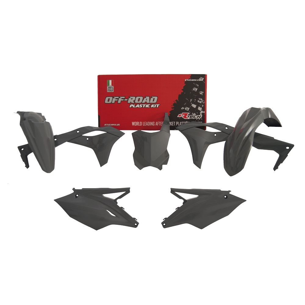 Plastikkit Kawasaki KXF250 17-20 Grau Plastikkit Kawasaki KXF250 17-20 Grau