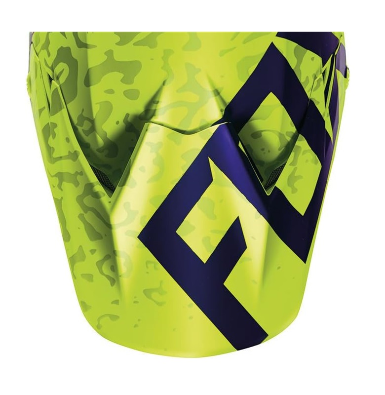FOX V Helm Visor Cauz (Gelb) MX16 FOX V Helm Visor Cauz (Gelb) MX16