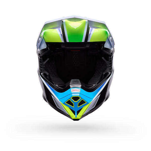 Moto-10 Spherical Grid Weiß/Blau Gr: L=59/60cm
