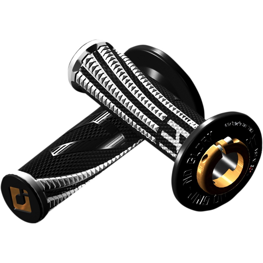 ODI Griffe Emig Pro V2 Lock-On schwarz/weiß ODI Griffe Emig Pro V2 Lock-On schwarz/weiß
