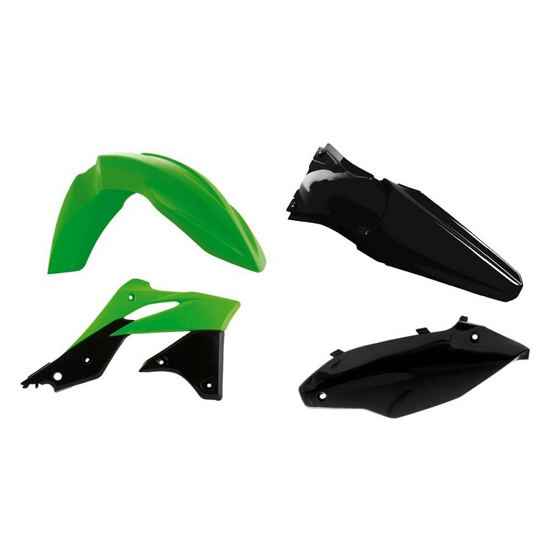 Race Tech Plastikkit KXF250 13-16 OEM 2013 Grün/Schwarz Race Tech Plastikkit KXF250 13-16 OEM 2013 Grün/Schwarz
