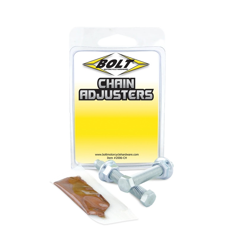 BOLT Kettenspanner Schrauben M8x50mm, 2er Pack