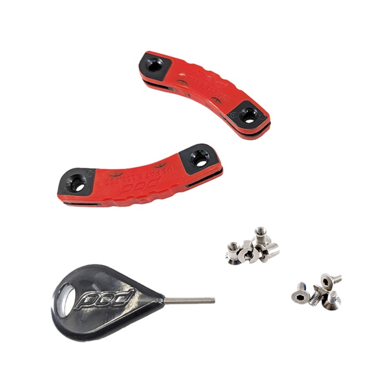 POD New K8 Carbon Knieorthesen Sehnen Set 