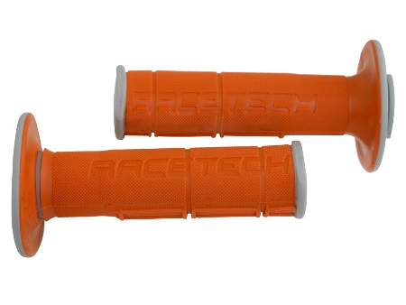 Griffgummi Race Tech dual Farbe grau/orange Griffgummi Race Tech dual Farbe grau/orange