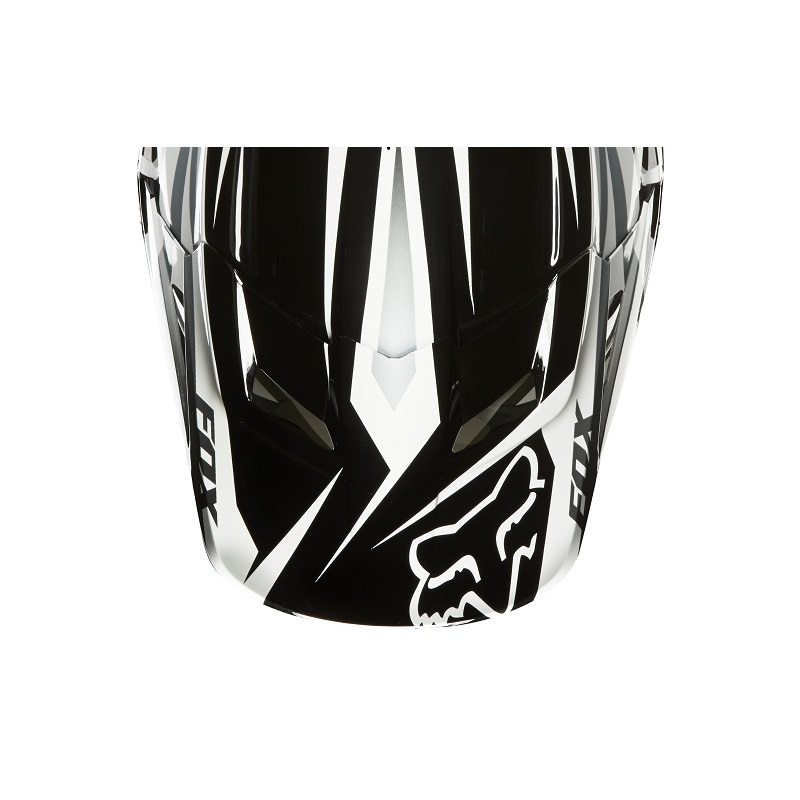 FOX V1 Race Helmschild black Gr: XS/S FOX V1 Race Helmschild black Gr: XS/S