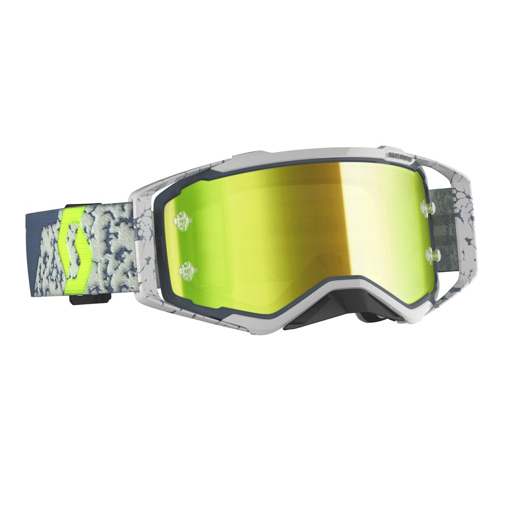 SCOTT Prospect MX Brille Grey/Dark Grey / Yellow Chrome Works SCOTT Prospect MX Brille Grey/Dark Grey / Yellow Chrome Works