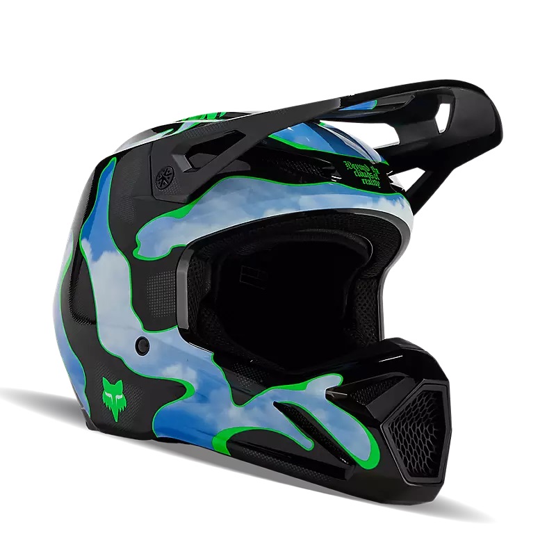 FOX V1 Atlas Helm Schwarz/Grün Gr:M 57-58cm FOX V1 Atlas Helm Schwarz/Grün Gr:M 57-58cm