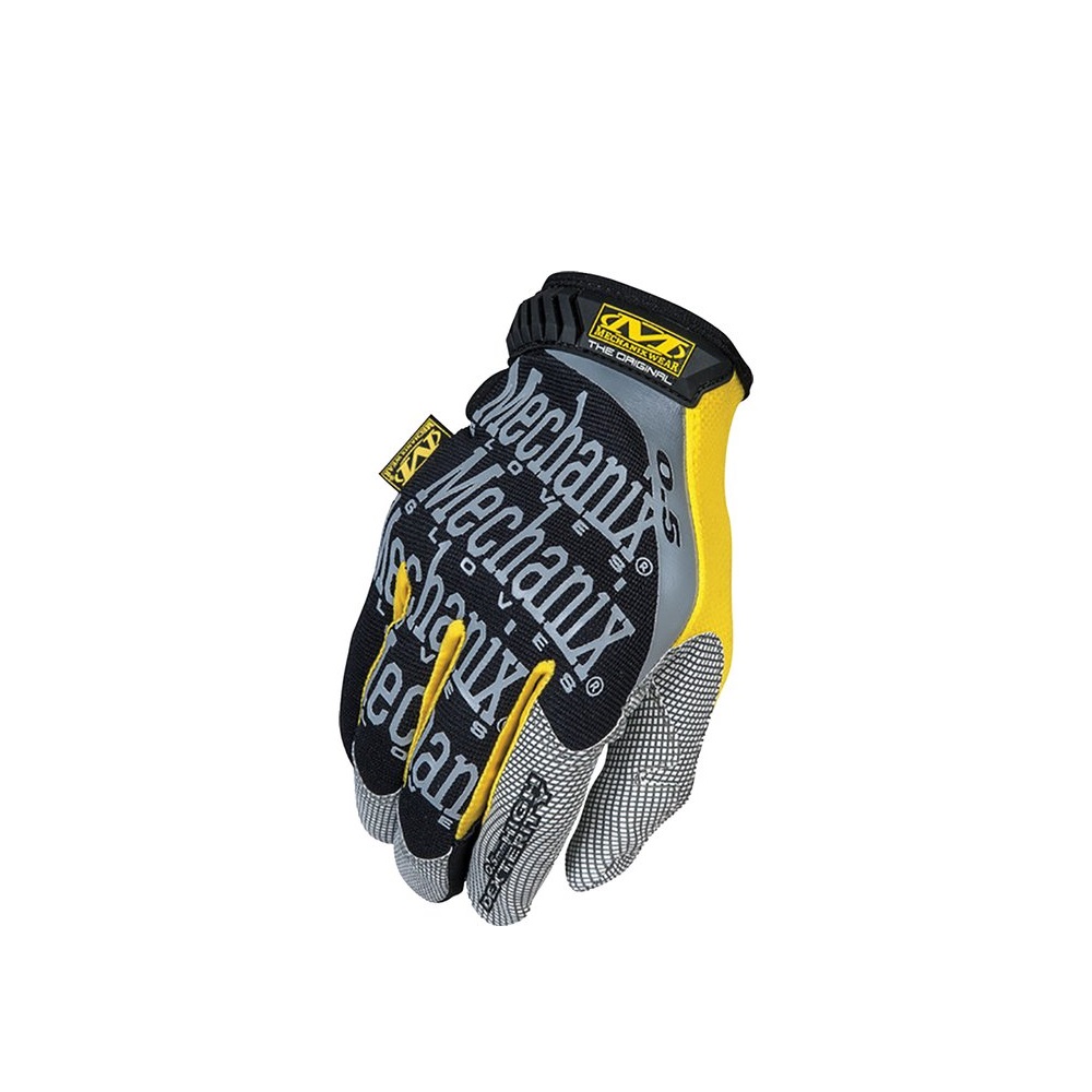 MECHANIX THE ORIGINAL 0.5 mm Mechaniker/Arbeitshandschuh grau/gelb Größe: L/10