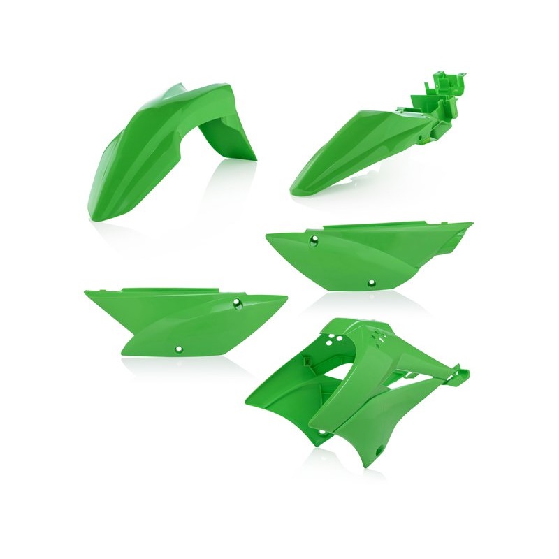 Plastikkit 4teilig für KLX110R 10-22 in Grün Plastikkit 4teilig für KLX110R 10-22 in Grün