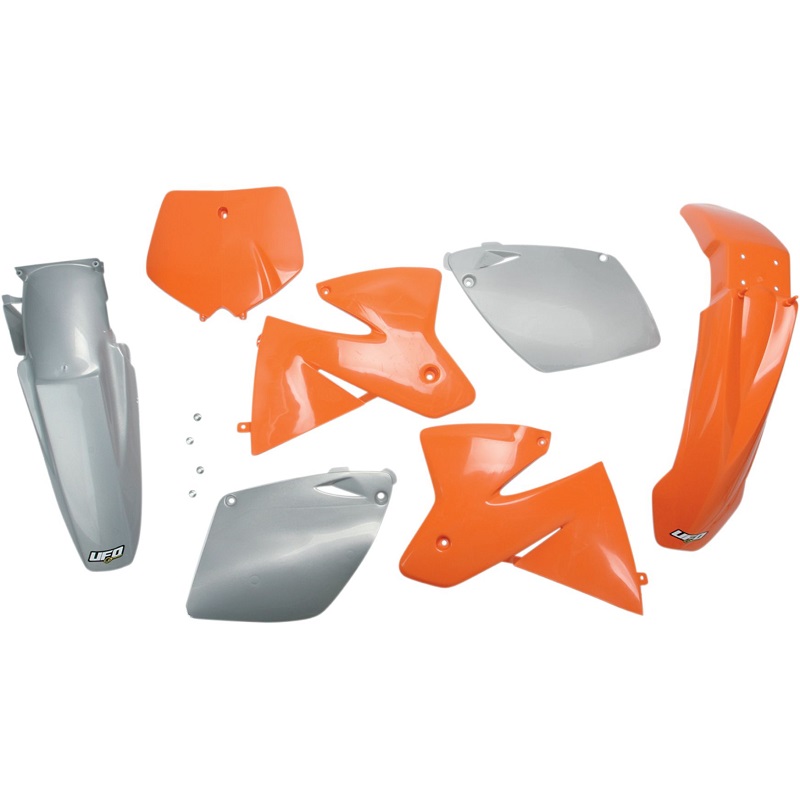 UFO Plasstikkit passend für KTM SX125/250/380/400/520 Bj: 2000 OEM-Farbe UFO Plasstikkit passend für KTM SX125/250/380/400/520 Bj: 2000 OEM-Farbe