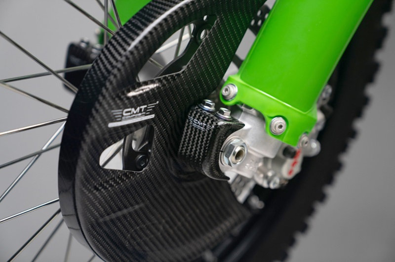Schutz , Bremse , vorn , Bremsscheibenschutz , Carbon , CMT , Kawasaki , KX , 250 , 450 , KXF