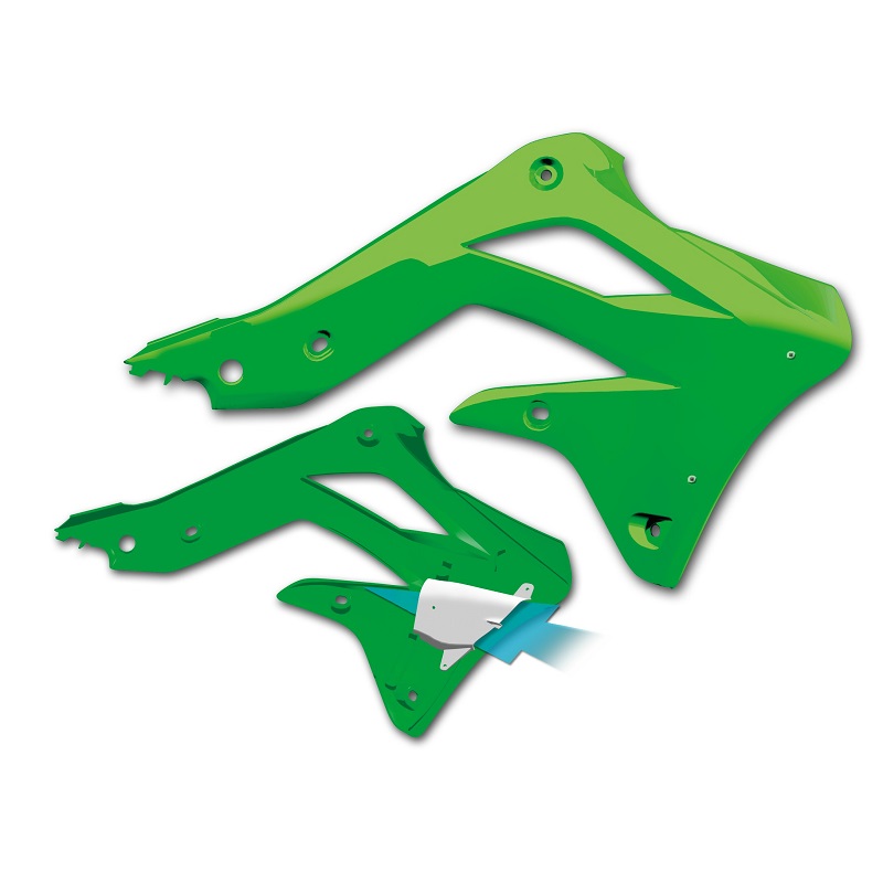 Cycra Powerflow-Kühlerspoiler Kawasaki KXF250 13-16 Cycra Powerflow-Kühlerspoiler Kawasaki KXF250 13-16