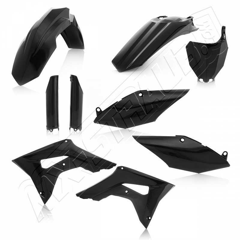 Acerbis Plastik-Kit Honda CRF450 17-> Schwarz 5Tlg. Acerbis Plastik-Kit Honda CRF450 17-> Schwarz 5Tlg.