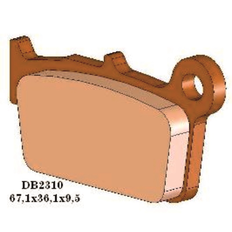 Delta Braking Bremsbeläge hinten KXF250/450 "Nachbestellt" Delta Braking Bremsbeläge hinten KXF250/450 "Nachbestellt"