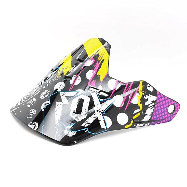 FOX V1 Visor Camplosion yellow FOX V1 Visor Camplosion yellow