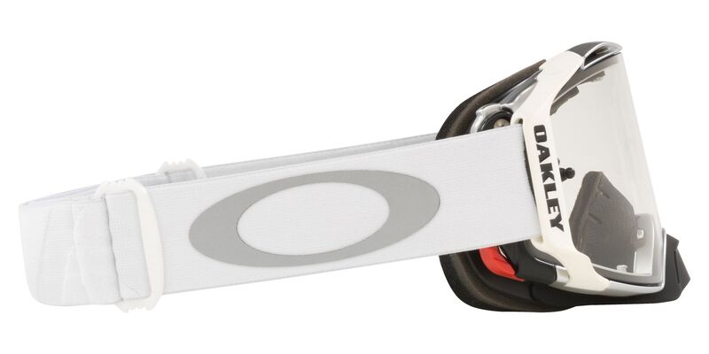OAKLEY Airbrake MX Goggle - Tuff Blocks White Klare Linse