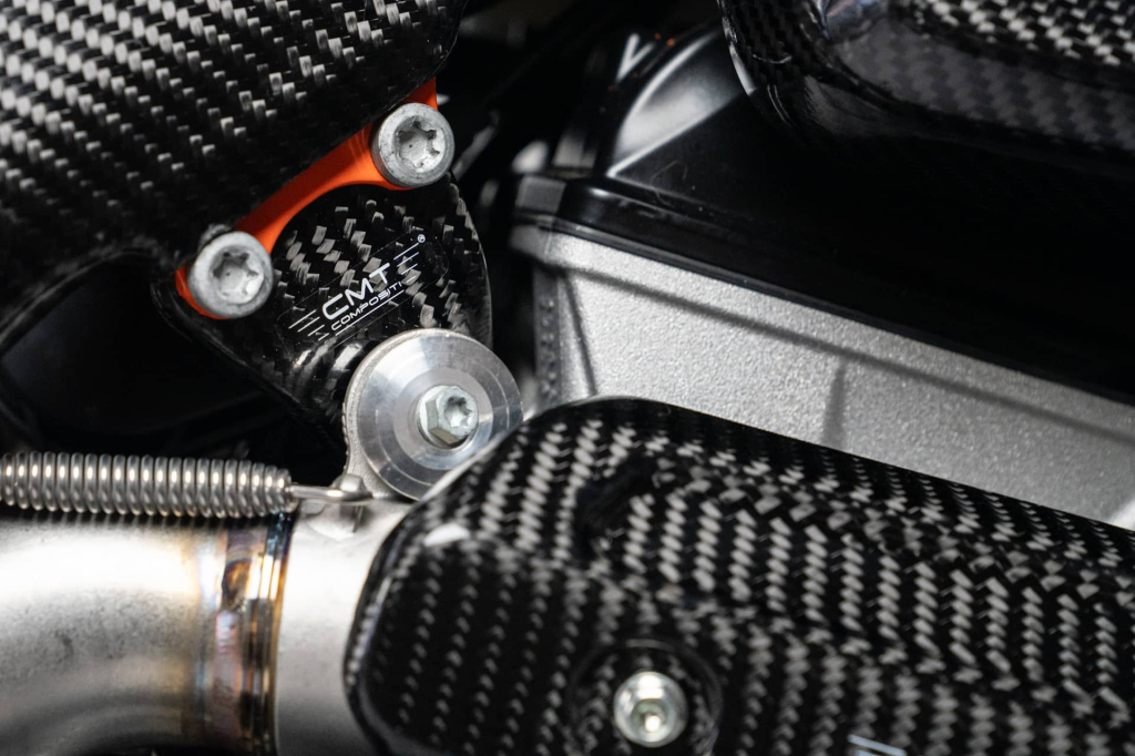 Carbon Motorstreben für KTM SXF250/350/450 23-> 