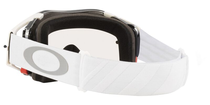 OAKLEY Airbrake MX Goggle - Tuff Blocks White Klare Linse