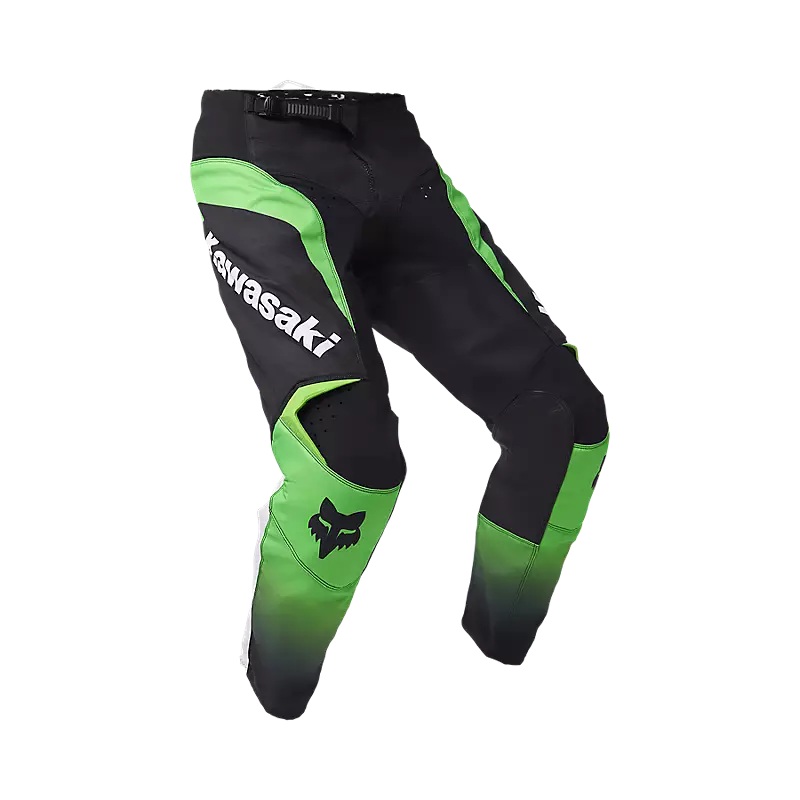 FOX MX- Hose 180 Kawasaki Fluo Grün Gr: 34 FOX MX- Hose 180 Kawasaki Fluo Grün Gr: 34