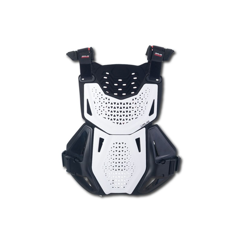 Atlas Charger Hybrid Youth Chest Protector CE2 Adapted Impact™ - White