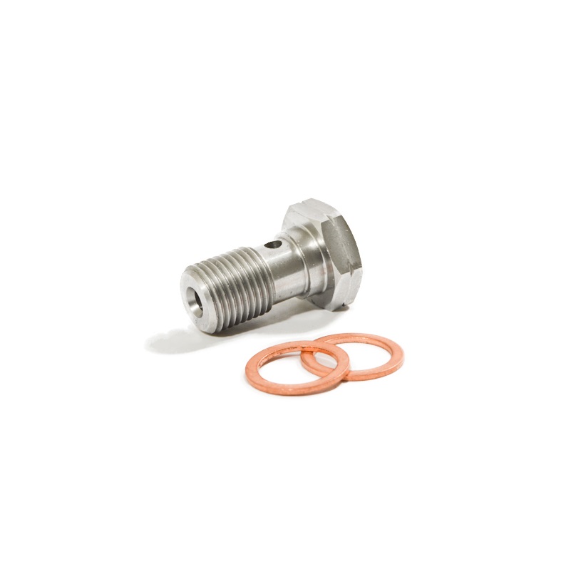 MotoMaster Hohlschraube M10x1,00 für Brembo/Magura Edelstahl mit Dichtringe MotoMaster Hohlschraube M10x1,00 für Brembo/Magura Edelstahl mit Dichtringe