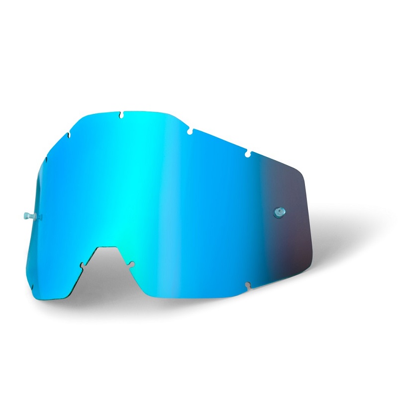 Ersatzglas für 100% Racercraft/Accuri Brille in Blau verspiegelt