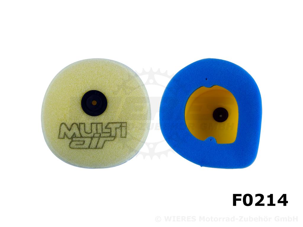 Multi Air Luftfilter Kawasaki KX125/250 90-91 Multi Air Luftfilter Kawasaki KX125/250 90-91