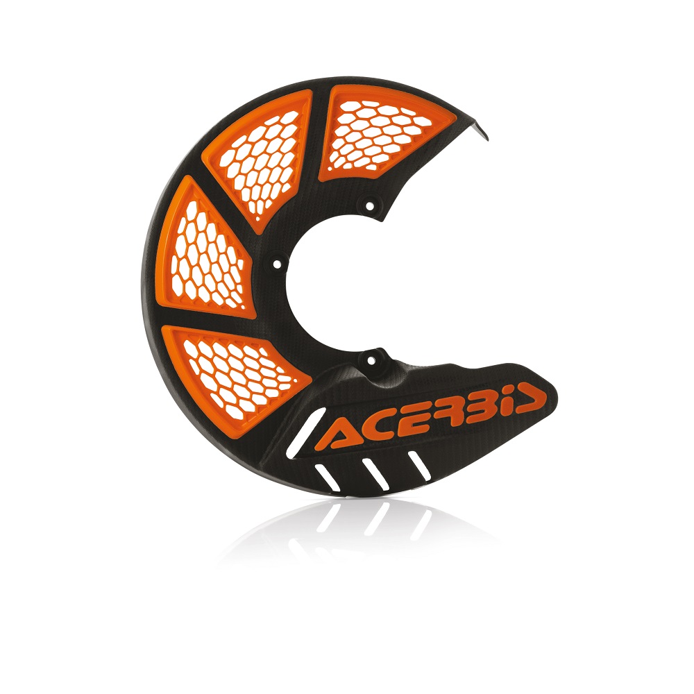 Acerbis X-Brake Bremsscheibenschutz Vorderrad KTM SX85 09-18 Schwarz/Orange Acerbis X-Brake Bremsscheibenschutz Vorderrad KTM SX85 09-18 Schwarz/Orange
