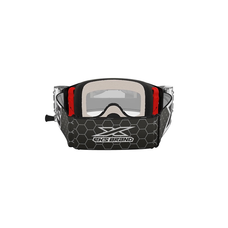 EKS Lucid Roll Off Brille Schwarz/Weiß