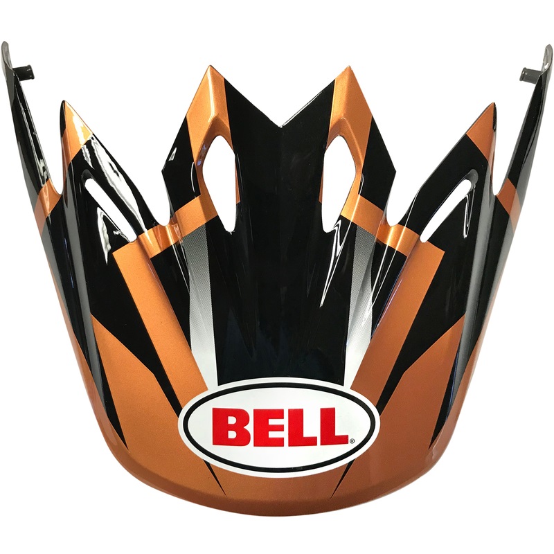 Bell Moto9 District Visier schwarz/kupfer Bell Moto9 District Visier schwarz/kupfer