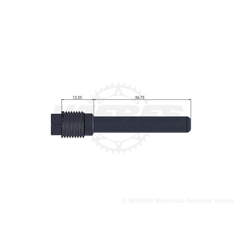 Bremsbelagbolzen Vorderrad-Bremse Kawasaki KX125 97-08 Bremsbelagbolzen Vorderrad-Bremse Kawasaki KX125 97-08
