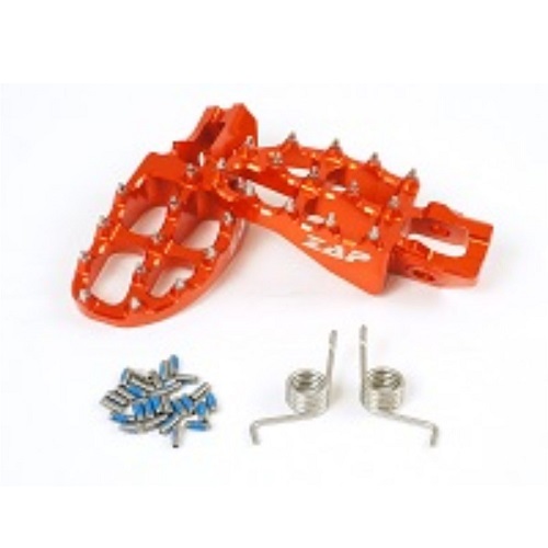 ZAP E-Peg Fußrasten KTM SX(F) 125-450 16-> Orange *inkl. Federn* ZAP E-Peg Fußrasten KTM SX(F) 125-450 16-> Orange *inkl. Federn*