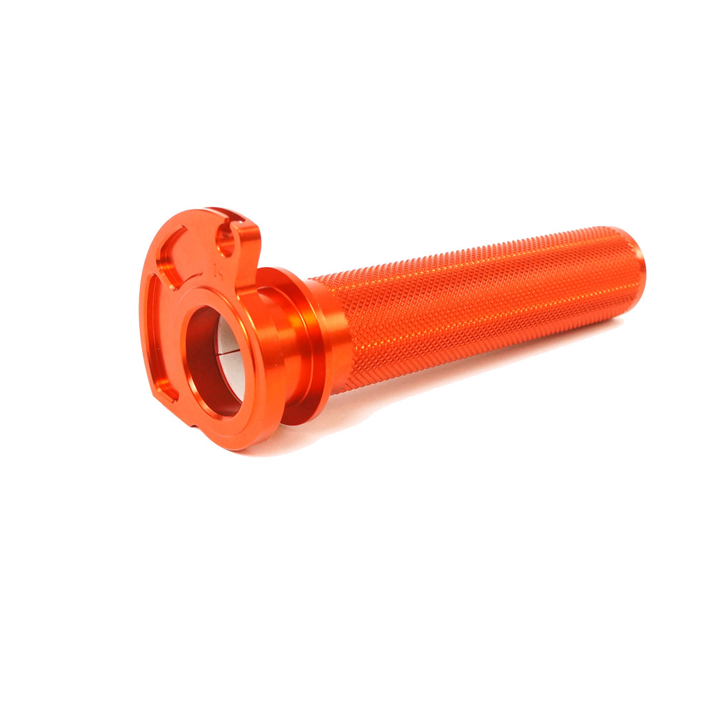 ALU Gasgriffhülse KTM 2T SX 16- / EXC 17- mit Lager KTM Orange ALU Gasgriffhülse KTM 2T SX 16- / EXC 17- mit Lager KTM Orange