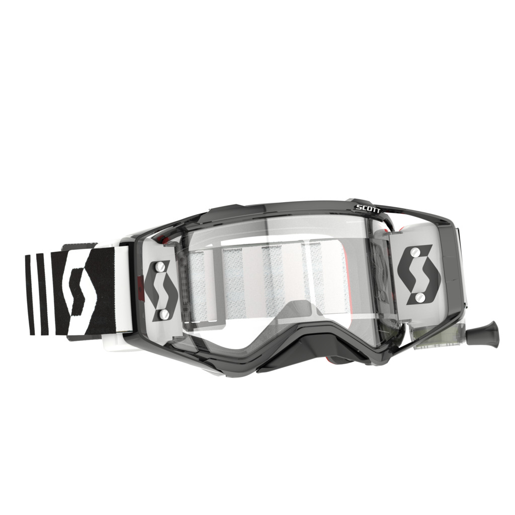 SCOTT Prospect WFS Brille Racing Schwarz/Weiß / Klares Glas SCOTT Prospect WFS Brille Racing Schwarz/Weiß / Klares Glas