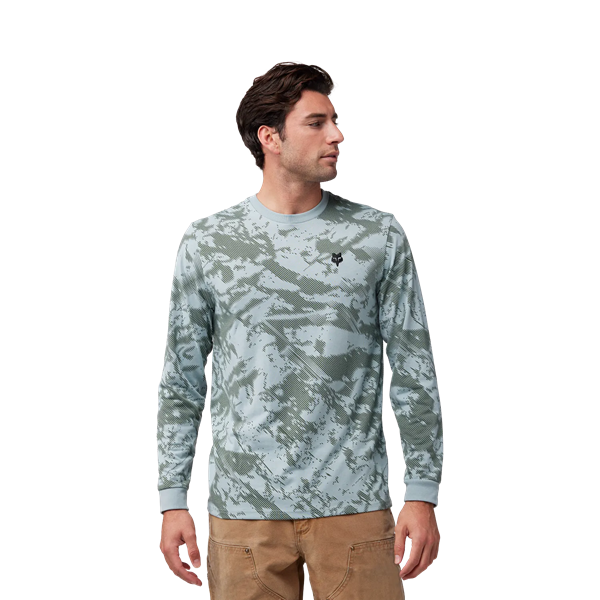 Langärmliges Funktions-T-Shirt Gravel