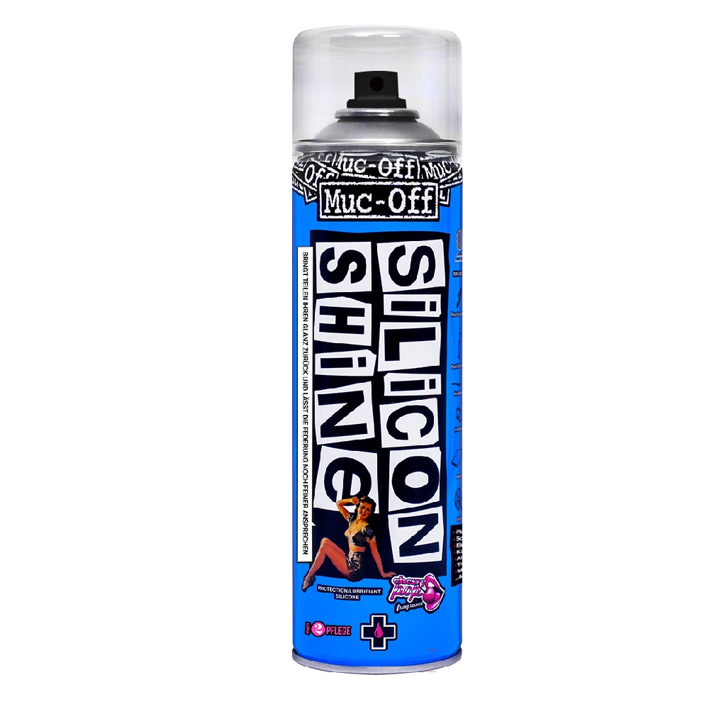 Muc Off Motorcycle ilicone Shine 500ml , Motorad silikon Spray , Fahrrad Muc Off Silicon Shine 500ml