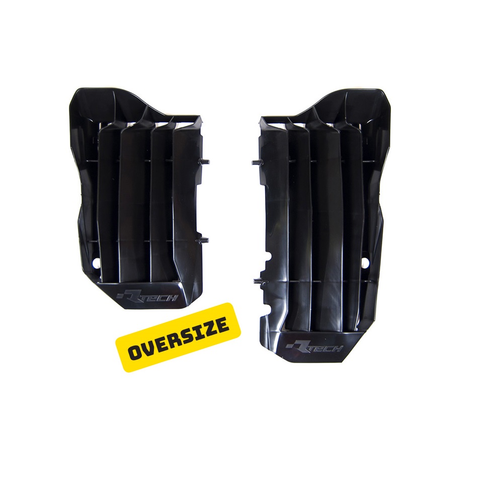 Rtech Oversize Kühlerschutzlamellen CRF450 17-20 schwarz Rtech Oversize Kühlerschutzlamellen CRF450 17-20 schwarz