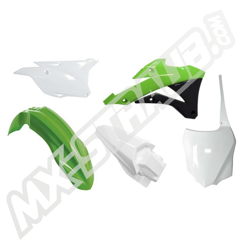 UFO Plastik Kit Kawasaki KX85 14-> OEM UFO Plastik Kit Kawasaki KX85 14-> OEM
