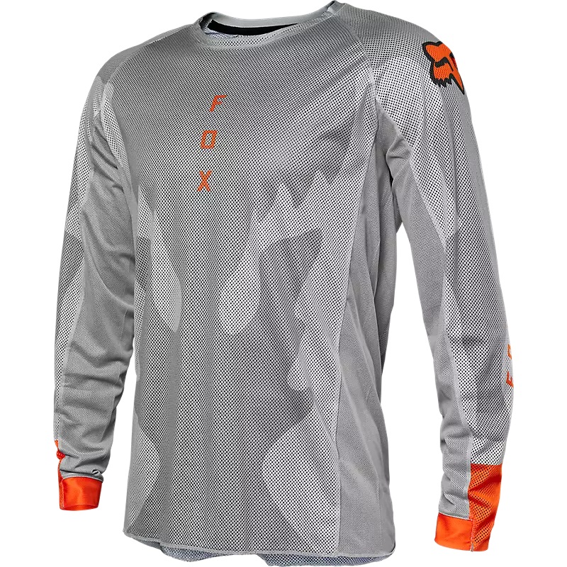 FOX Jersey Airline Exo Grau/Orange Gr: M FOX Jersey Airline Exo Grau/Orange Gr: M
