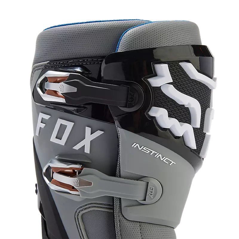 FOX Instinct MX-Stiefel Schwarz/Grau Gr: 11/45 FOX Instinct MX-Stiefel Schwarz/Grau Gr: 11/45
