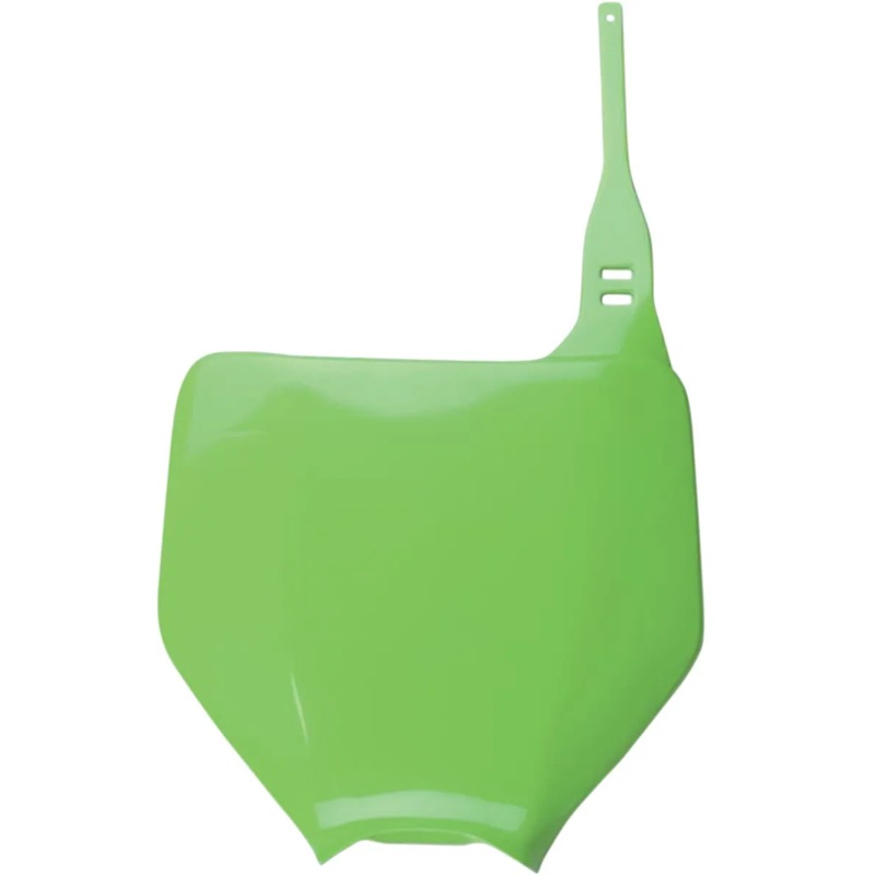 UFO Starttafel vorn für KX125/250 03-08 / KX250F 04-08/KX450F 06-08 grün