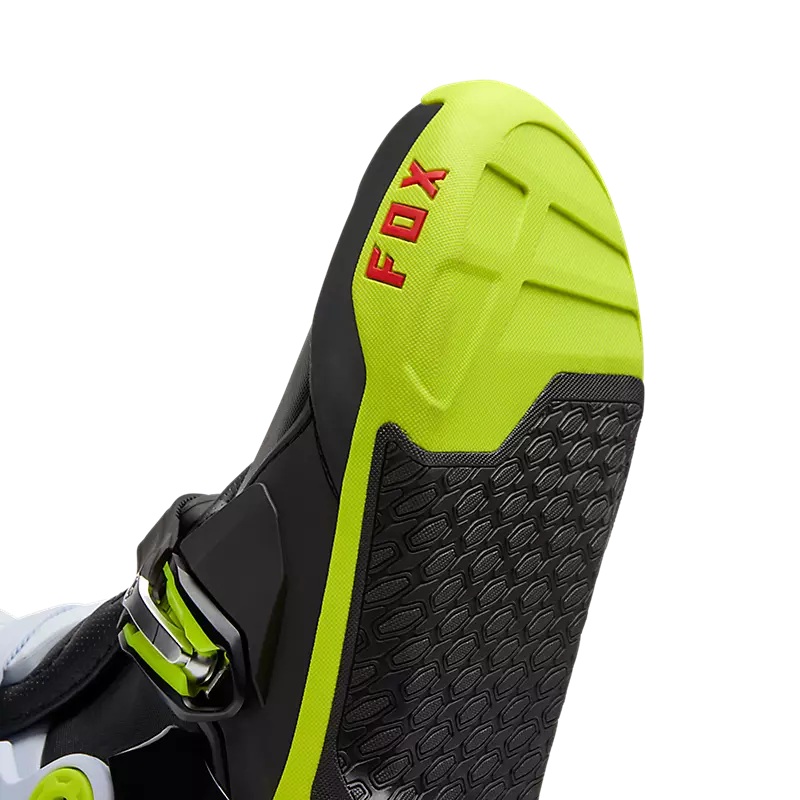 FOX Motion Hello Future MX-Stiefel Rot/Schwarz/Weiß 