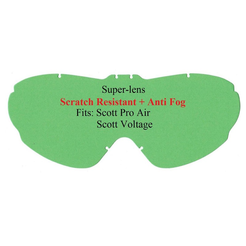 Ersatzglas Scott Voltage/Pro Air kratzfest smoke