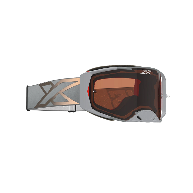 EKS Lucid Brille Grey ,  Auburn Afterburner Lens 